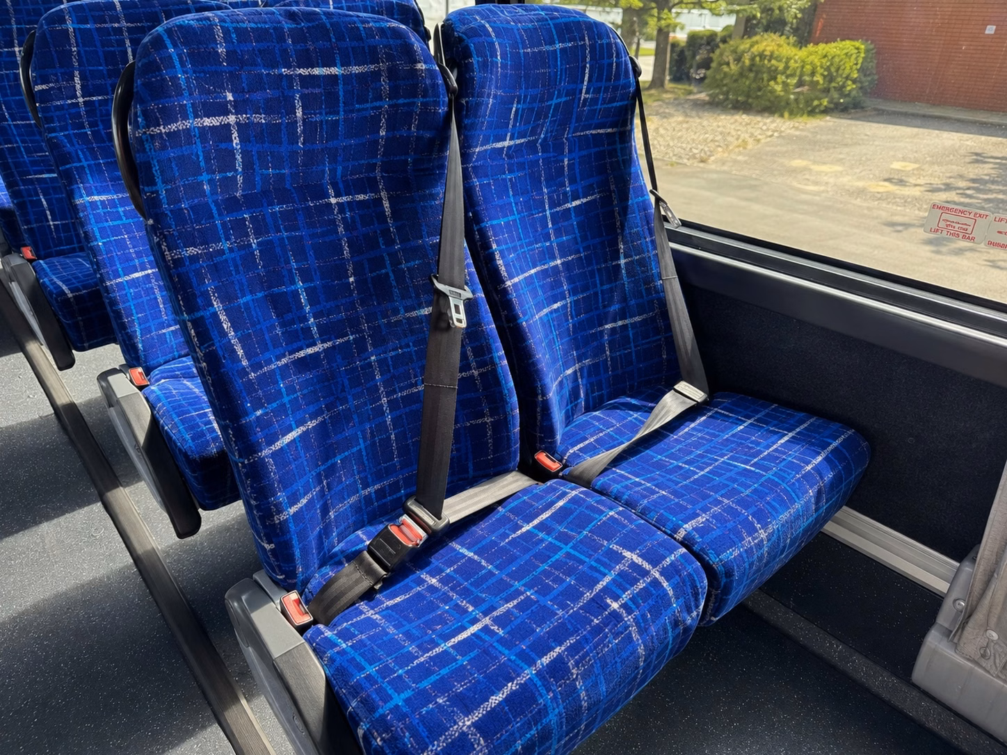 jersey city charter bus rental interior