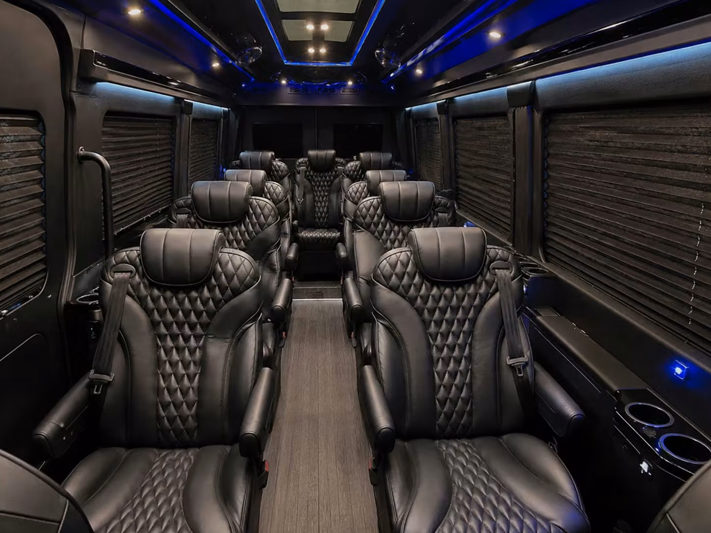 sprinter van with driver interior