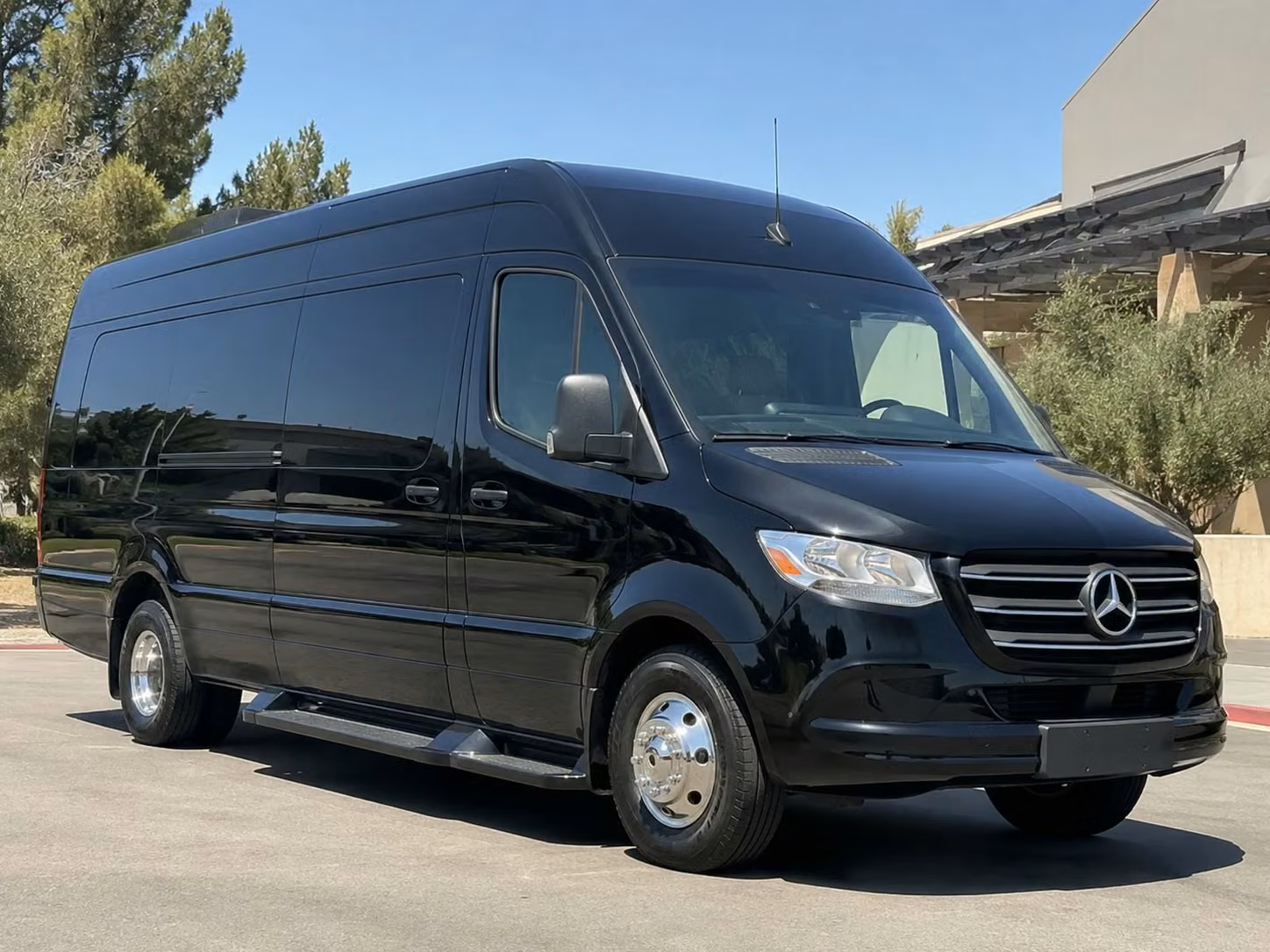 sprinter van with driver